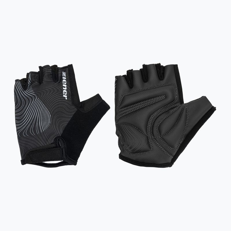 Női kerékpáros kesztyűk ZIENER Cleni-Z Lady black