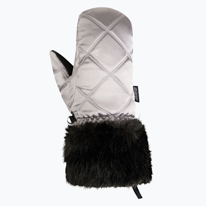 Női síkesztyű ZIENER Kwinzi-Z Mitten metallic silver 2