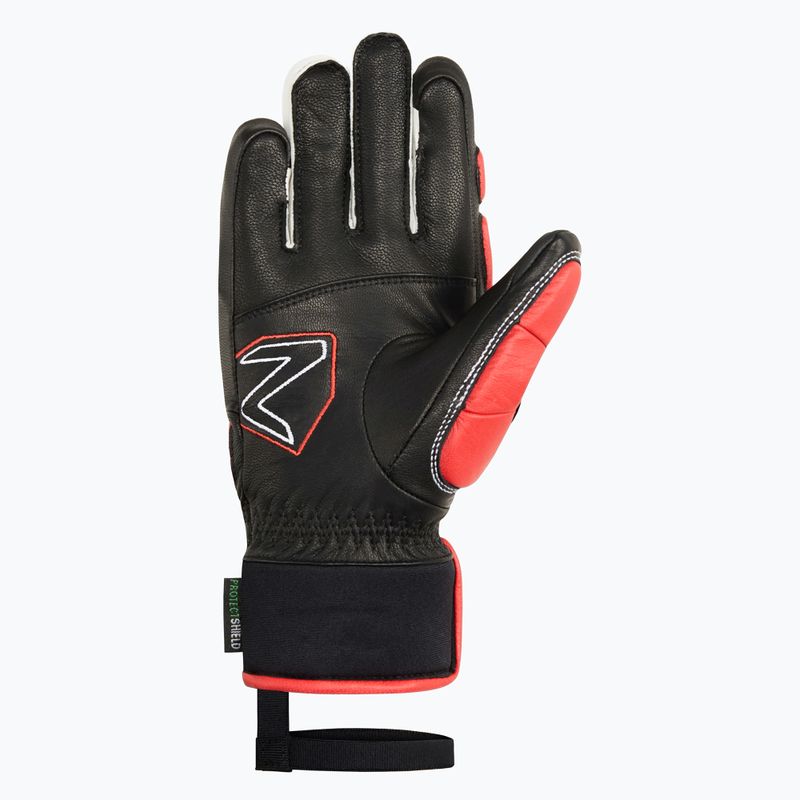 Gyerek síkesztyűk Ziener Lonos-Z AS PR black/red 3