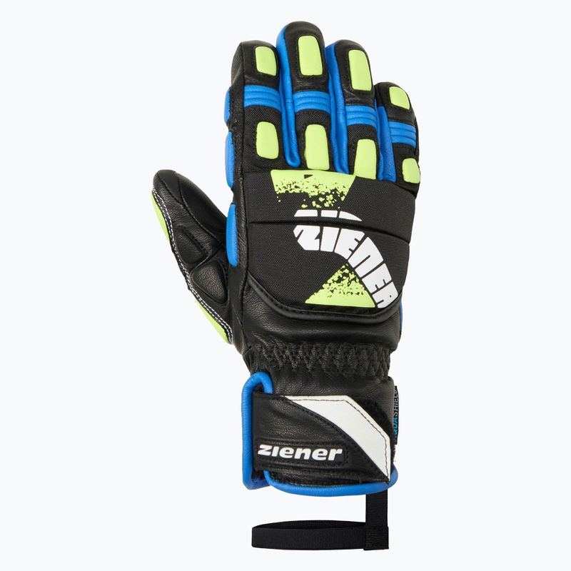 Gyerek síkesztyűk Ziener Lanus-Z AS PR Persian blue 2