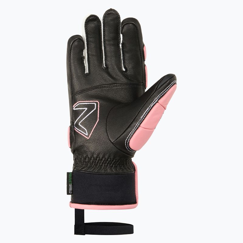 Gyerek síkesztyűk Ziener Lanus-Z AS PR black/pink vanilla 3