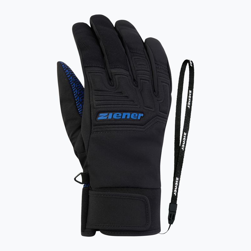 Férfi síkesztyűk ZIENER Garim As cobalt blue 2
