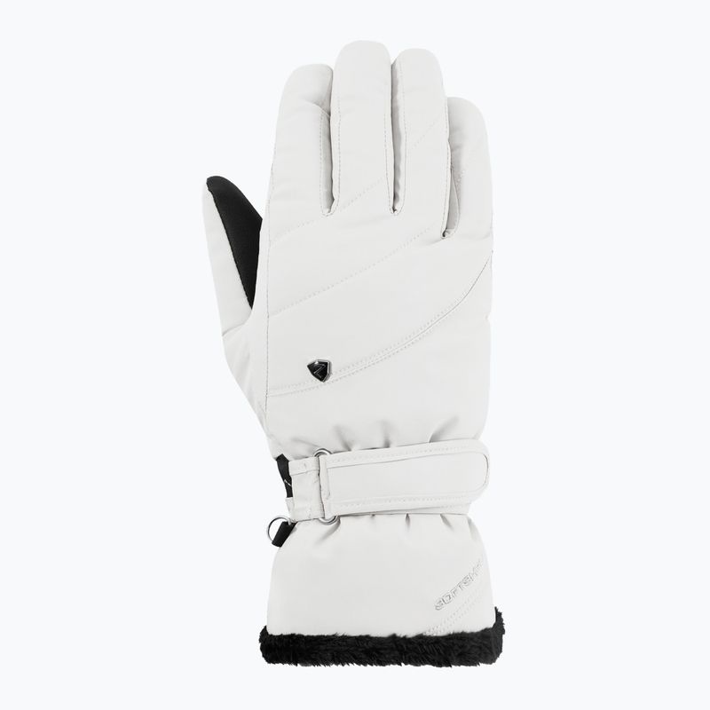 Női síkesztyűk ZIENER Keaka-Z Aquashield PR white 2