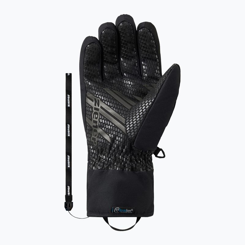 Férfi síkesztyűk Ziener Gastius-Z Aquashield AW Glove magnet 3