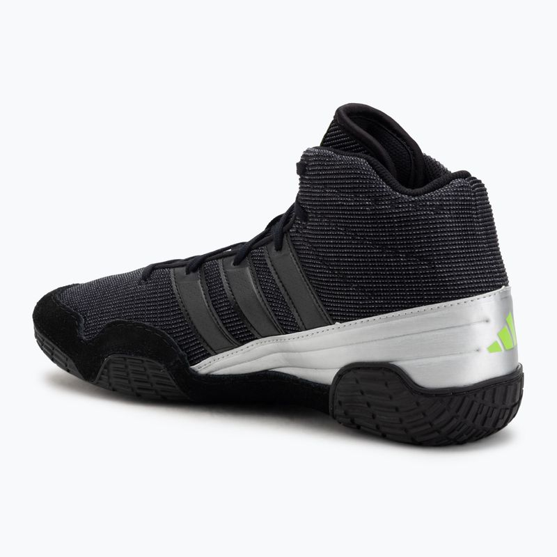 Bokszcipő adidas Speedex Core Black/Lucid Lemon 3