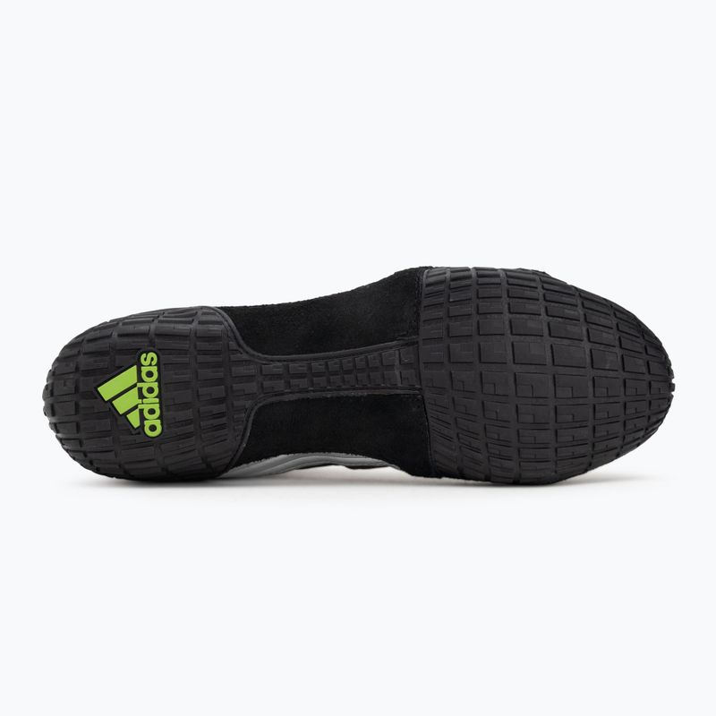 Bokszcipő adidas Speedex Core Black/Lucid Lemon 4