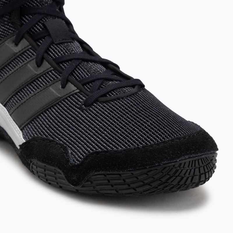Bokszcipő adidas Speedex Core Black/Lucid Lemon 7