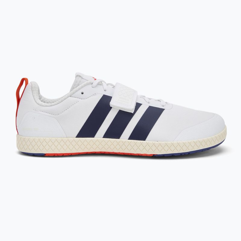Súlyemelő cipők adidas The Total 2 Footwear white/dark blue/royal blue 2