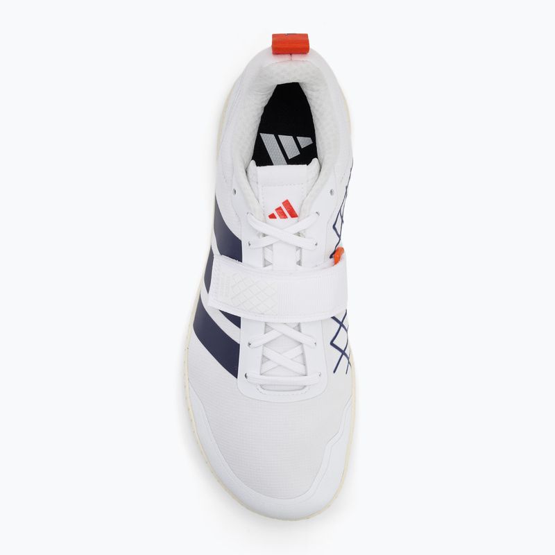 Súlyemelő cipők adidas The Total 2 Footwear white/dark blue/royal blue 5