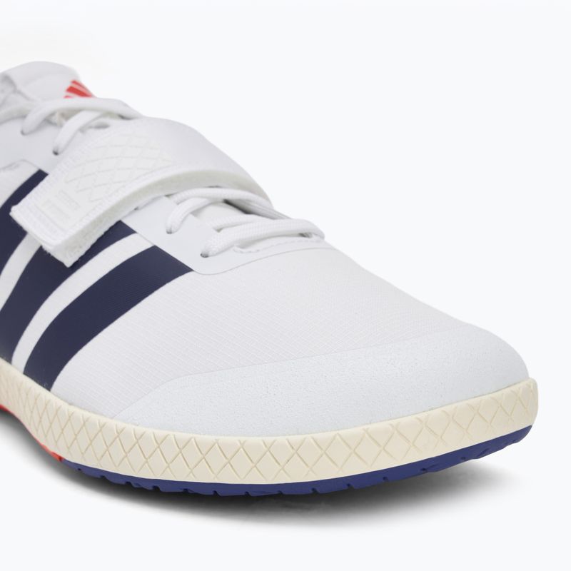 Súlyemelő cipők adidas The Total 2 Footwear white/dark blue/royal blue 7