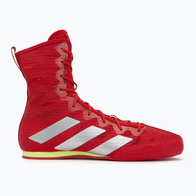 Bokszcipők adidas Box Hog 4 red 2