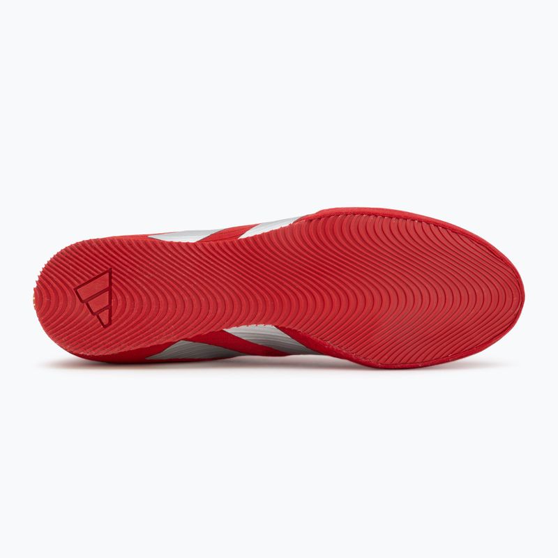 Bokszcipők adidas Box Hog 4 red 4