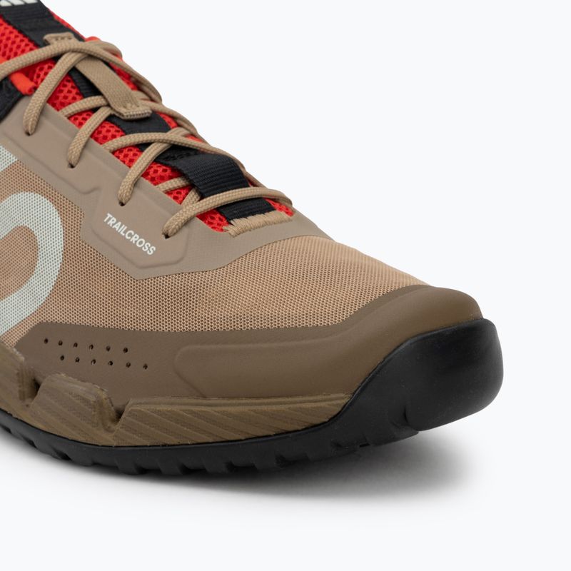 Férfi platform kerékpáros cipő adidas FIVE TEN Trailcross LT cardboard/off white/core black 7