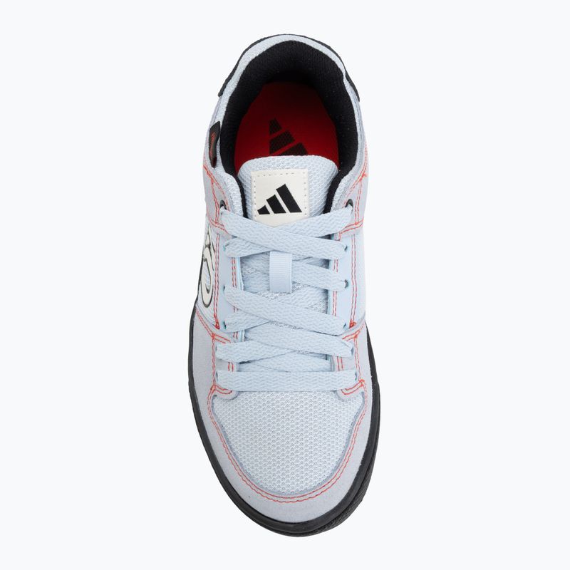 Női platformos kerékpáros cipő adidas FIVE TEN Freerider crystal sky/off white/core black 5