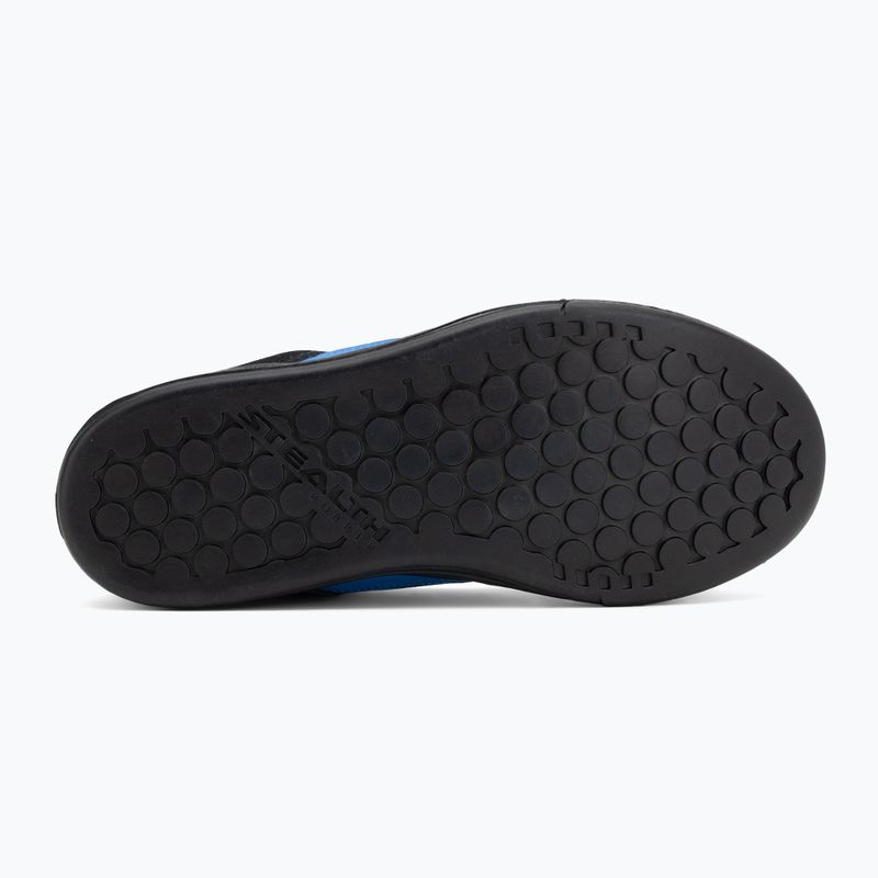 Férfi platform kerékpáros cipő adidas FIVE TEN Freerider core black/off white/ray blue 4