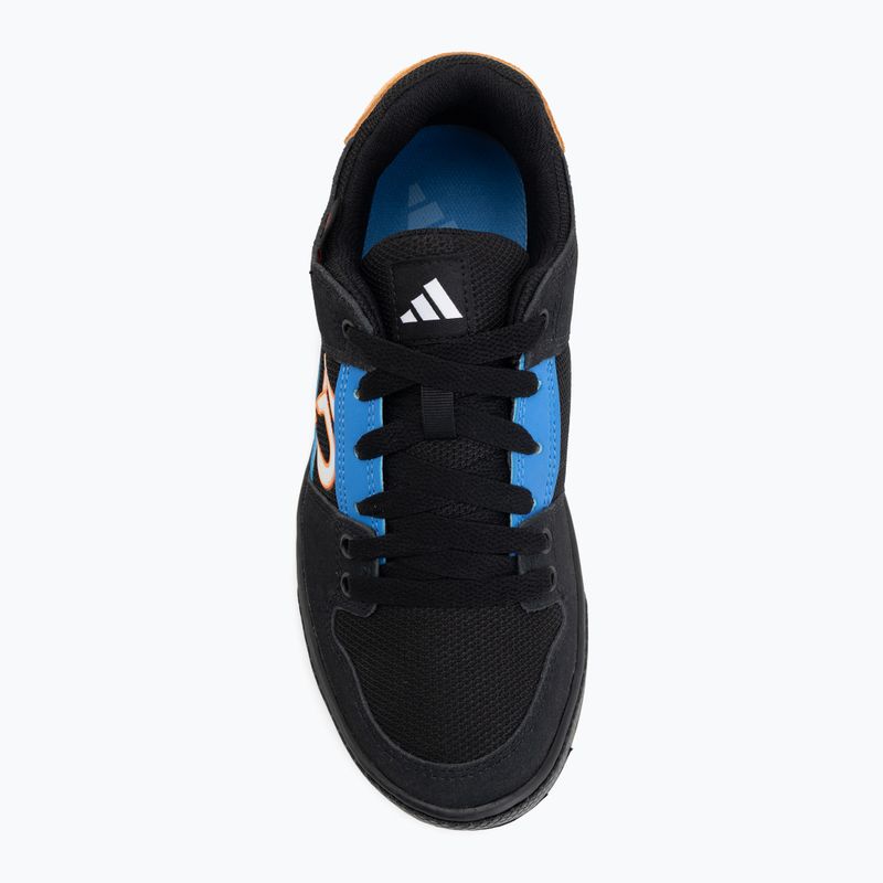 Férfi platform kerékpáros cipő adidas FIVE TEN Freerider core black/off white/ray blue 5