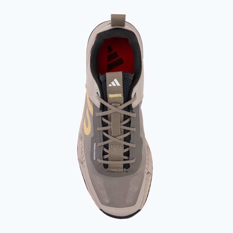 Női platformos kerékpáros cipő adidas FIVE TEN Trailcross LT wonder taupe/ice tangerine/carbon 5