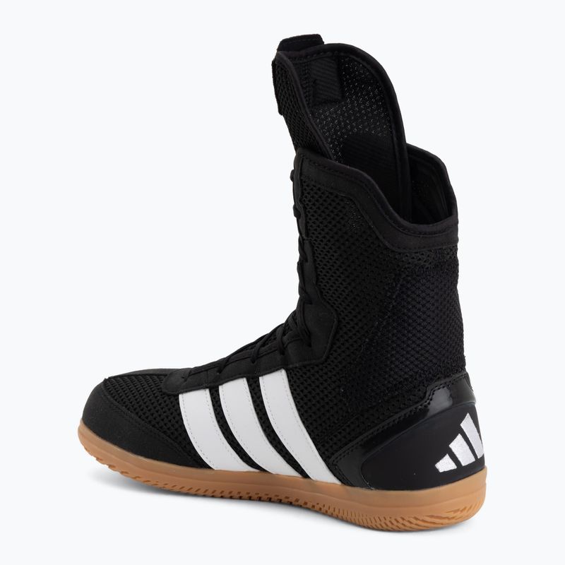 Férfi bokszcipő adidas Box Hog Wide black/white 3