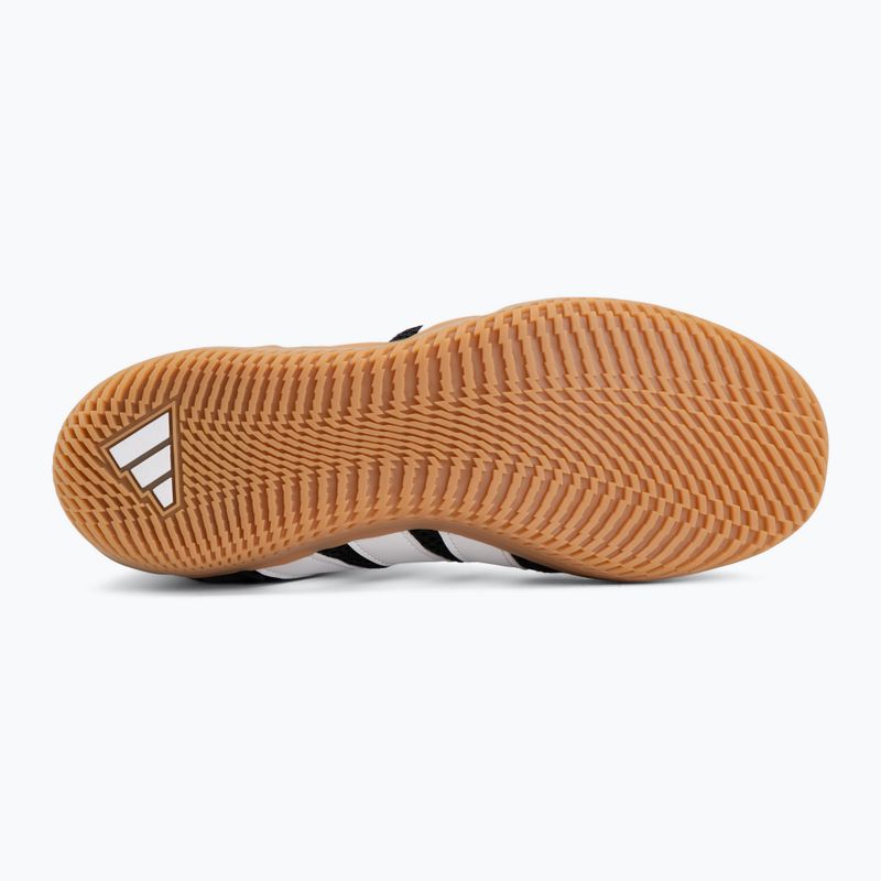 Férfi bokszcipő adidas Box Hog Wide black/white 4