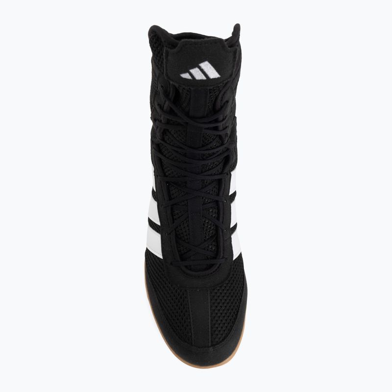 Férfi bokszcipő adidas Box Hog Wide black/white 5
