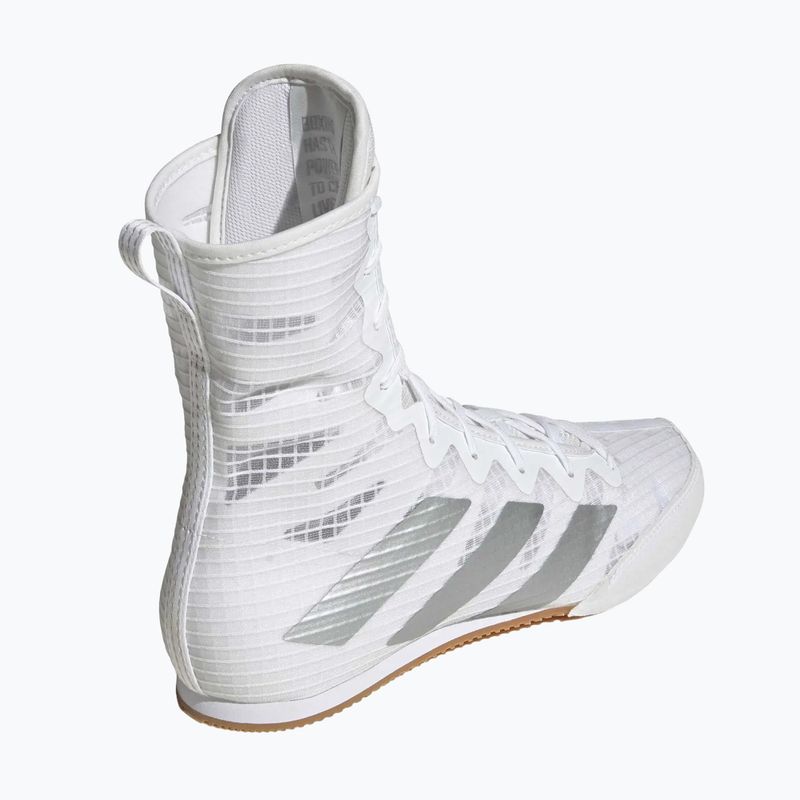 Boxcipő adidas Box Hog 4 white/silver 2