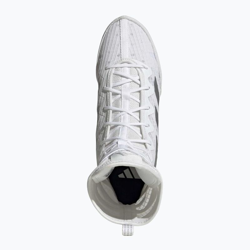Boxcipő adidas Box Hog 4 white/silver 5