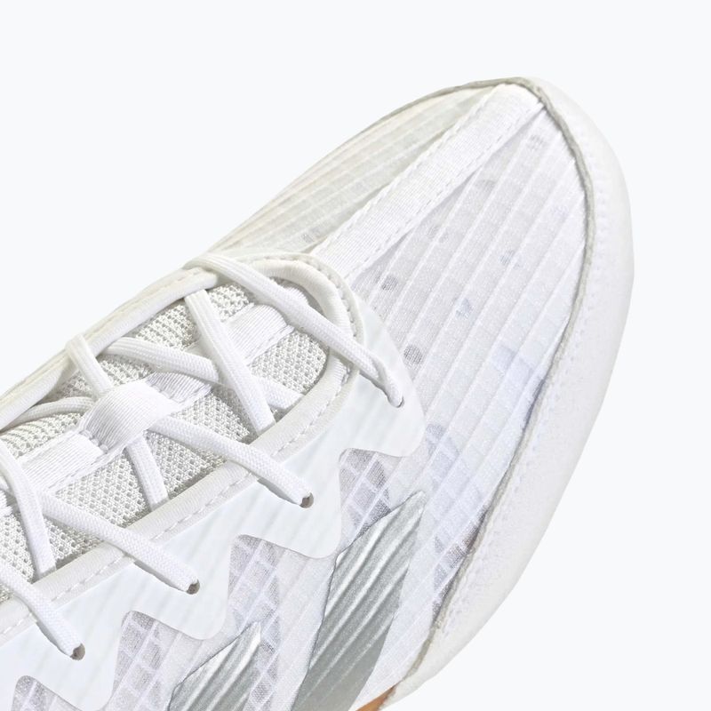 Boxcipő adidas Box Hog 4 white/silver 6
