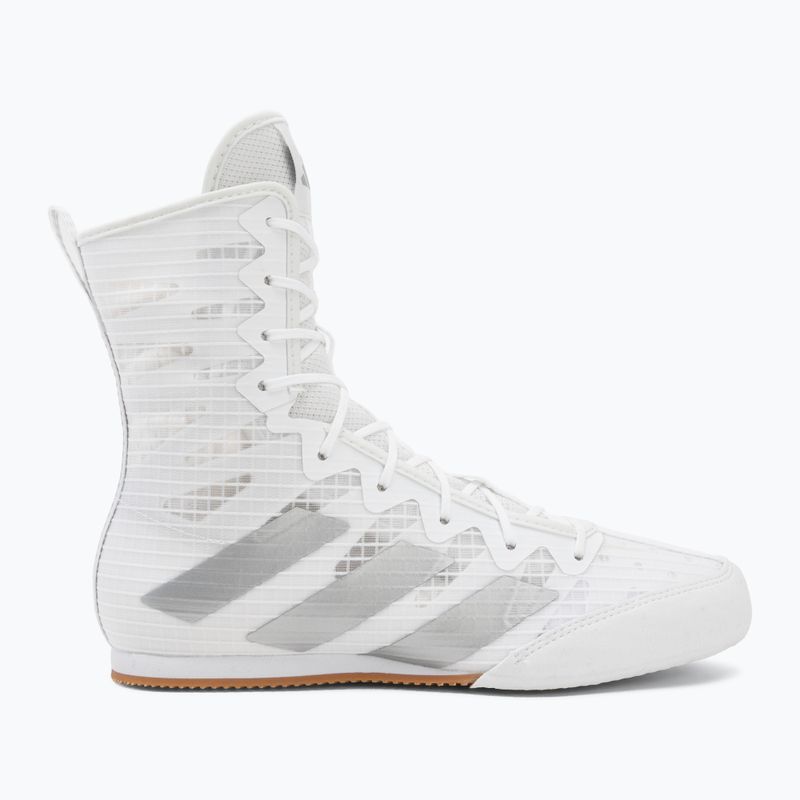 Boxcipő adidas Box Hog 4 white/silver 2