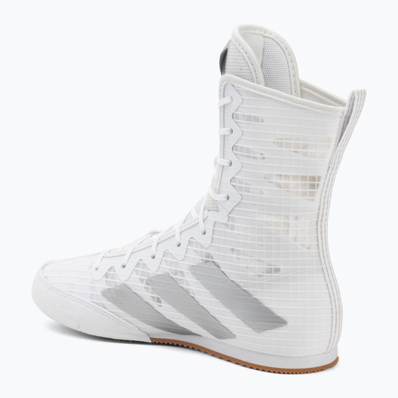 Boxcipő adidas Box Hog 4 white/silver 3