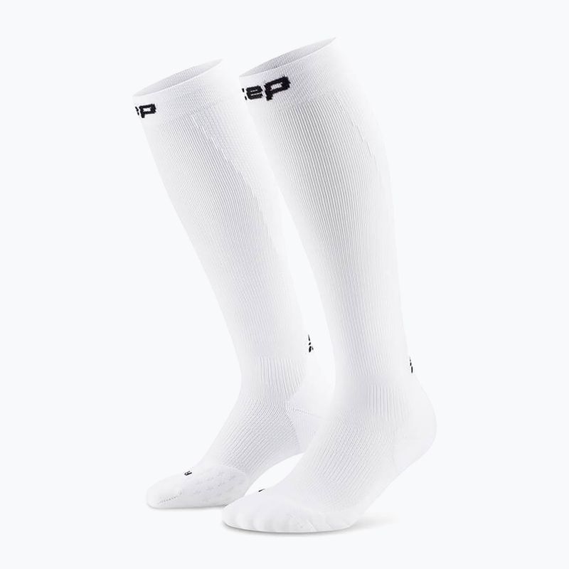 CEP Női kompressziós zokni Run Tall 5.0 fehér