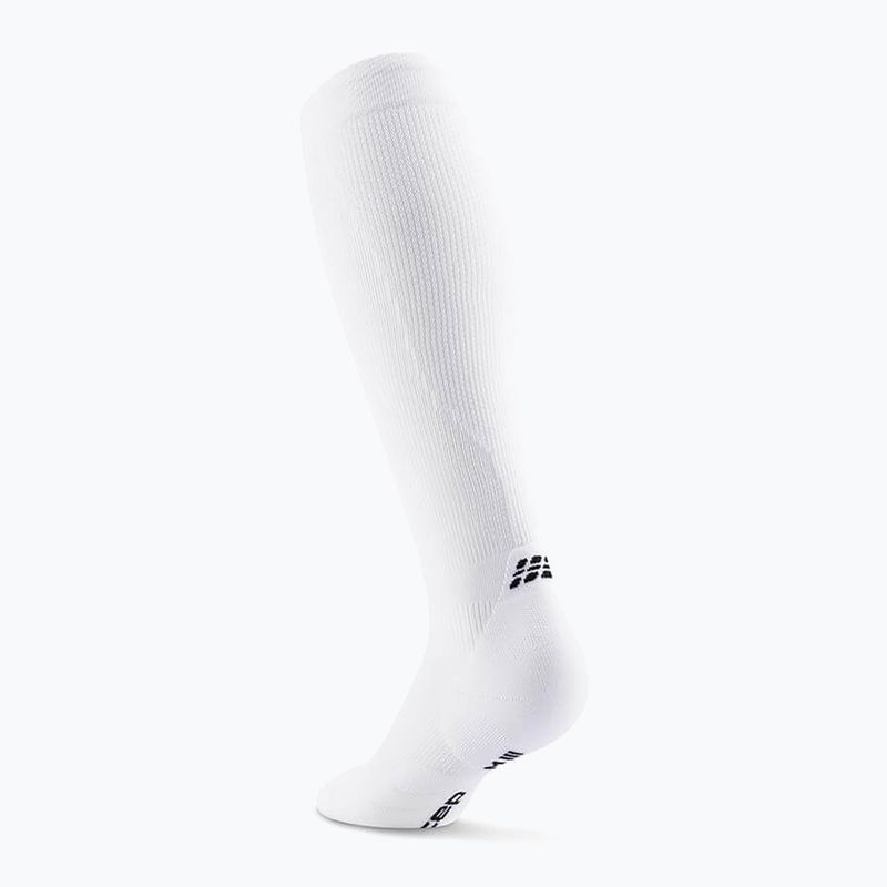 CEP Női kompressziós zokni Run Tall 5.0 fehér 3