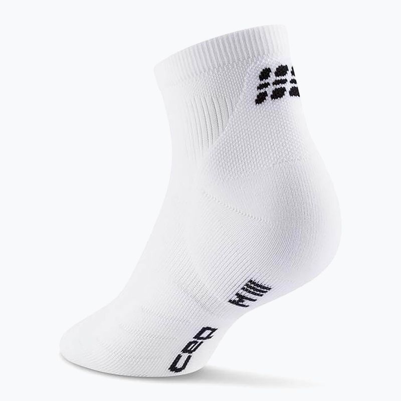 CEP Női kompressziós zokni Run Low Cut 5.0 fehér 3
