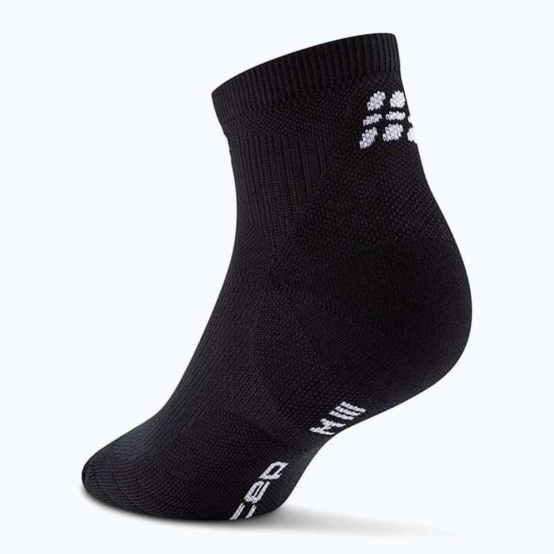 CEP Női kompressziós zokni Run Low Cut 5.0 fekete 3