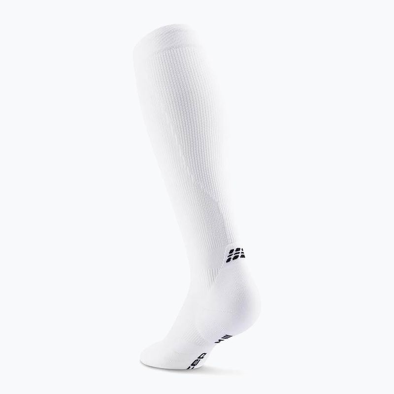 CEP Férfi kompressziós zokni Run Tall 5.0 fehér 3