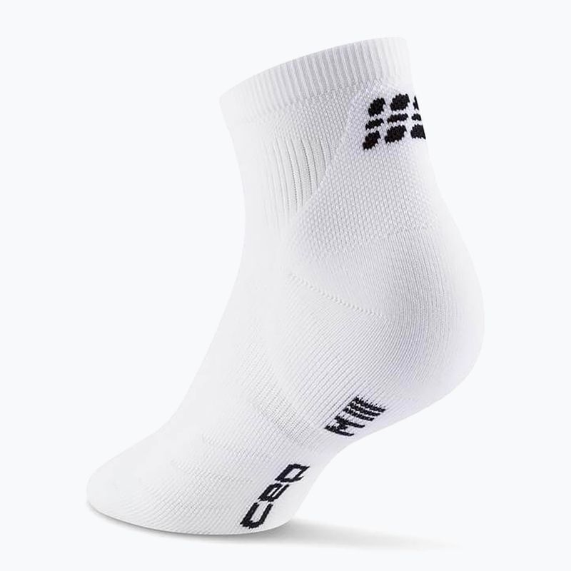 CEP férfi kompressziós zokni Run Low Cut 5.0 fehér 3