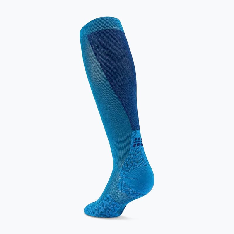 Női zokni CEP Ultralight Tall 4.0 blue/dark blue 3