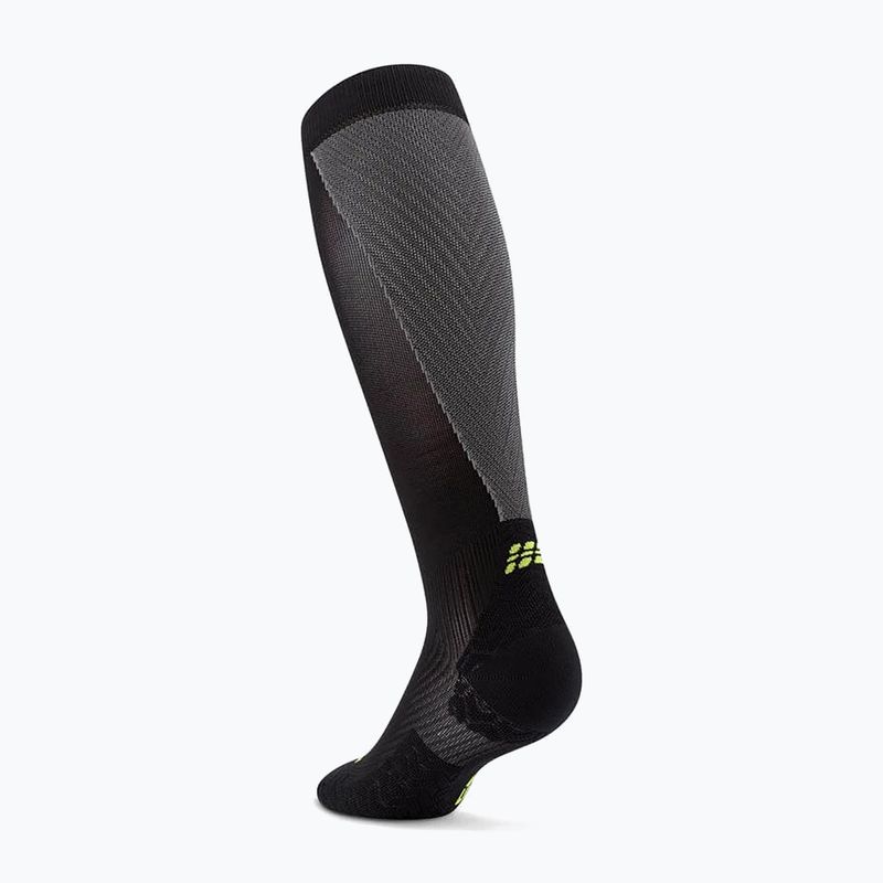Férfi zokni CEP Ultralight Tall 4.0 black/grey 3
