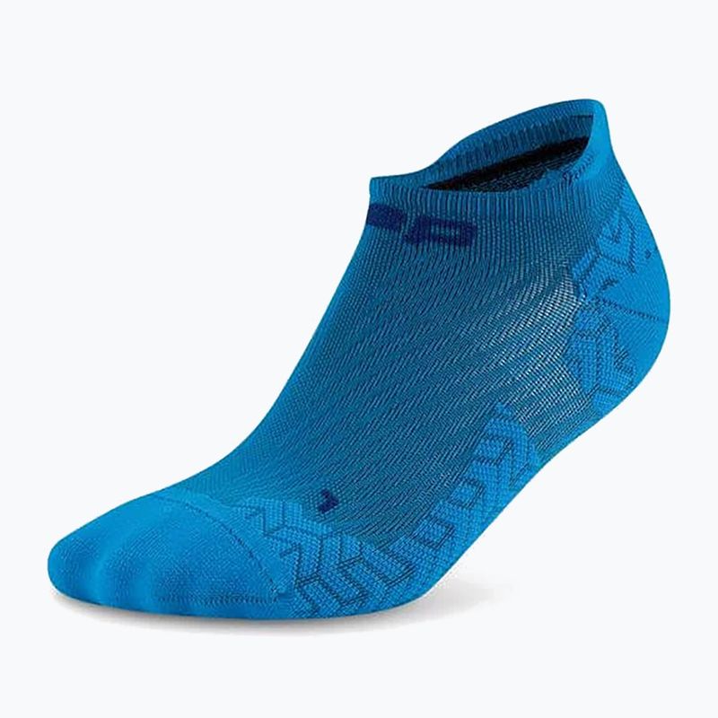 Férfi kompressziós zokni CEP Ultralight No Show 4.0 blue 2