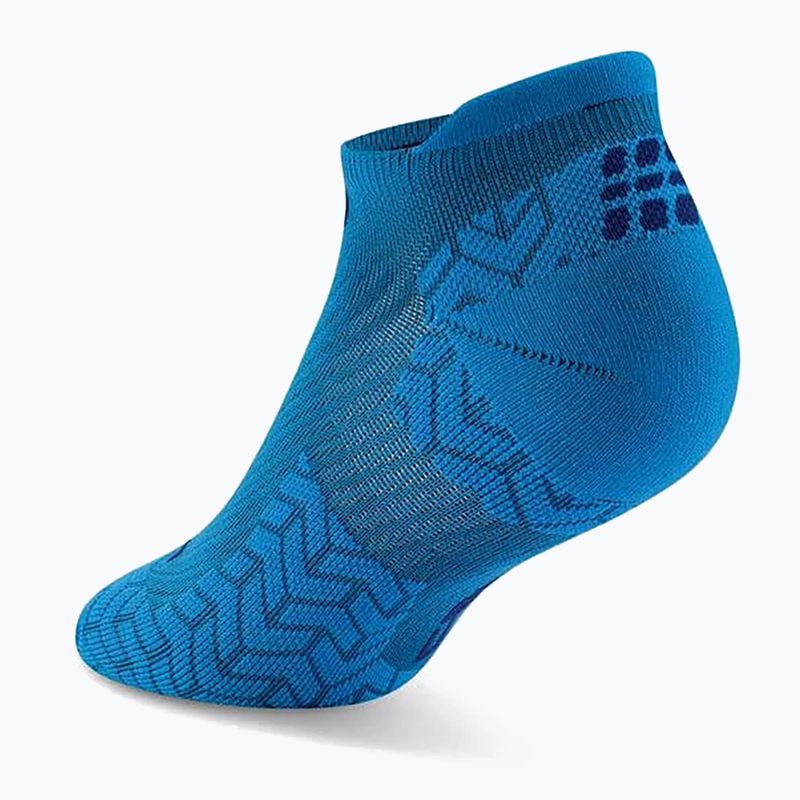Férfi kompressziós zokni CEP Ultralight No Show 4.0 blue 3
