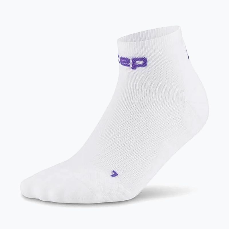 Férfi kompressziós zokni CEP Ultralight Low Cut 4.0 white 2
