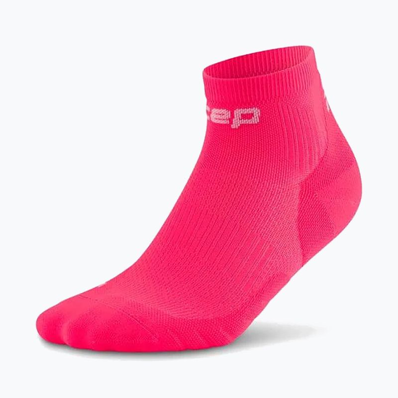 Férfi kompressziós zokni CEP Run Low Cut 5.0 pink 2
