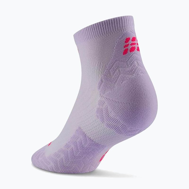 Férfi kompressziós zokni CEP Ultralight Low Cut 4.0 lilac 3