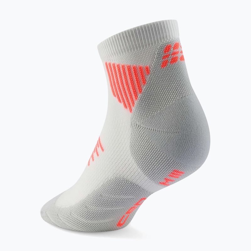 Férfi kompressziós zokni CEP Run Low Cut 5.0 grey 3