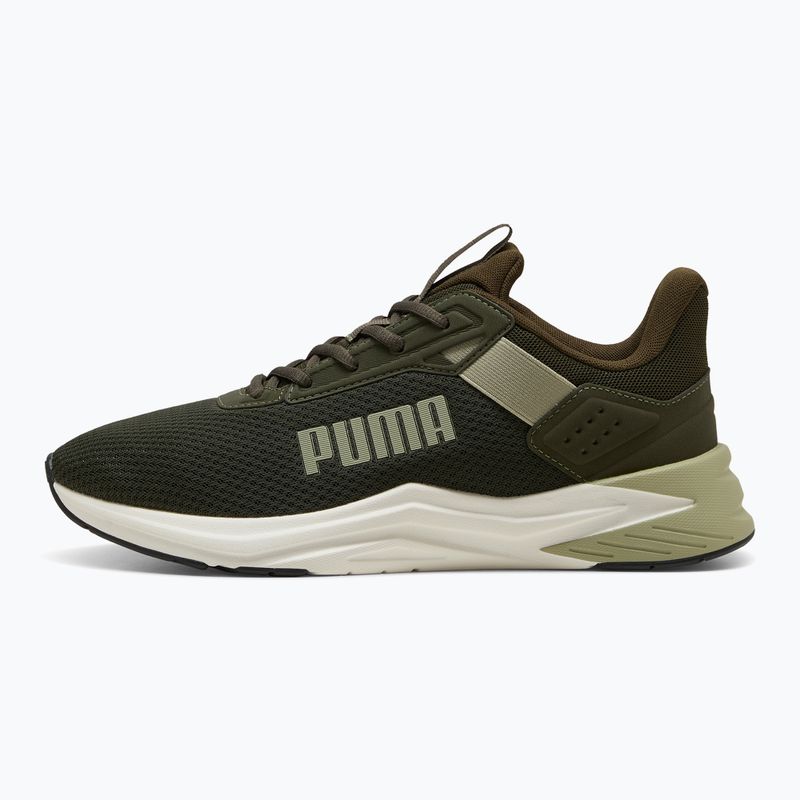 PUMA FTR Wave sötét olajzöld/lux hadsereg/világító piros cipő