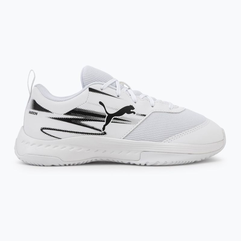 Gyerek teremcipő PUMA Varion II Jr puma white/puma black 2