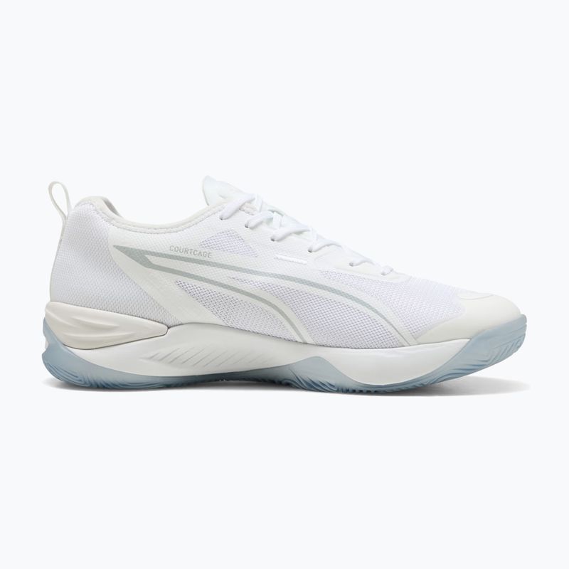 Kézilabdacipő PUMA Eliminate NITRO 4 puma white/puma silver 2