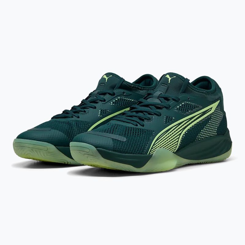 Kézilabda cipő PUMA Eliminate NITRO SQD 4 green 3