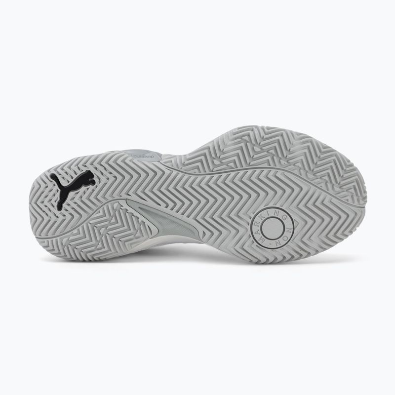 Férfi kézilabdacipő PUMA Solarstrike 4 puma white/puma black/silver 4