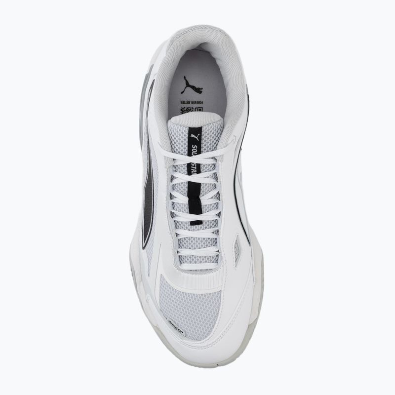 Férfi kézilabdacipő PUMA Solarstrike 4 puma white/puma black/silver 5