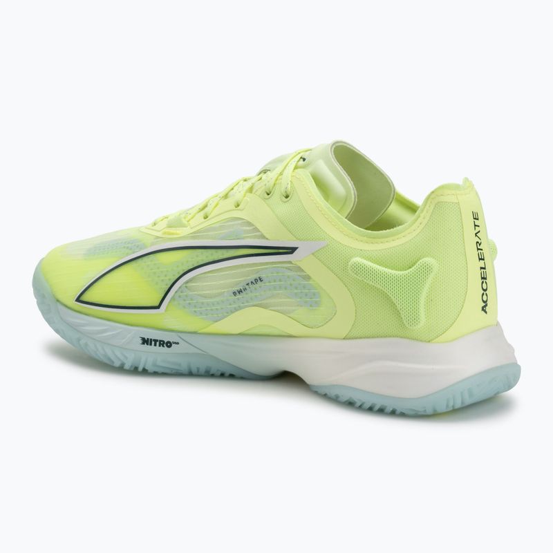 Cipők PUMA Accelerate NITRO SQD 4 puma fizzy light/green terrain/puma white/puma silver 3